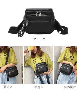 ショルダーバッグ | おしゃれ 2way ミニ 鞄 かばん ウエストポーチ ウエストバッグ レディース PU レザー ボディバッグ