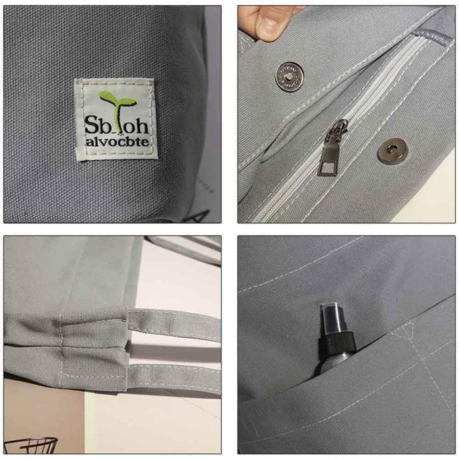 トートバッグ | キャンバスショッピングバッグ 肩掛け ショルダーバッグ カジュアル 通学 バッグ