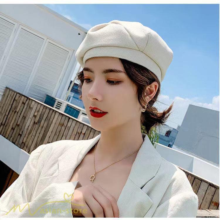 レディース | ベレー 秋新作 ベレー帽 帽子 上品 女性用 秋冬 美しい おしゃれ ひも付き ベレーキャップ 冬コーデ カジュアル 人気 女性帽子 おしゃれ 千鳥格子