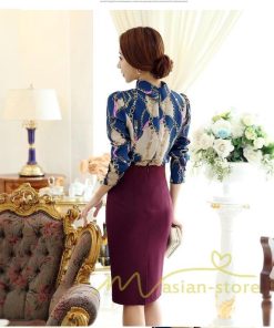 在庫ある | 短納期ブラウスレディースシャツ シフォンブラウス ビジネスカジュアルシャツトップス オフィスブラウス フォーマルシャツ 薄手 プリント 通学通勤 春夏衣装