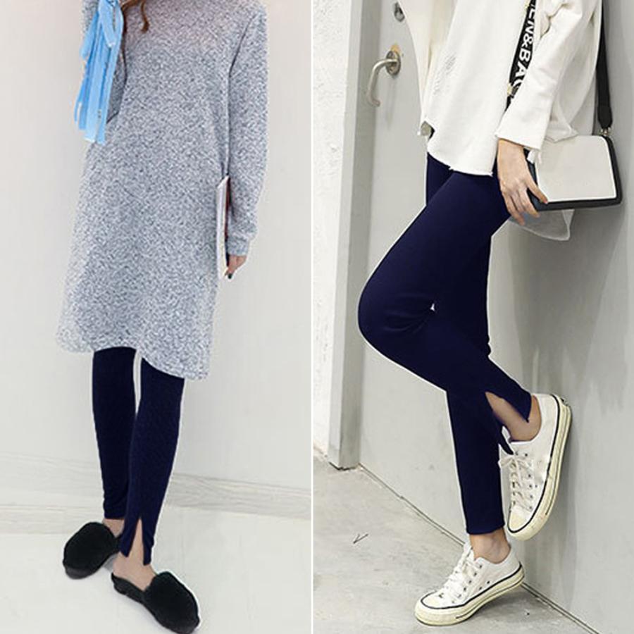 レギンス | サイドスリット 韓国 ボトムス