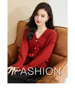 ニット・セーター | カーディガン レディース 春夏 パーカー 秋 長袖 トップス 赤 無地 50代 40代 30代 20代 おしゃれ キレイめ オシャレ 部屋着 あったか お出かけ ニット 着痩せ