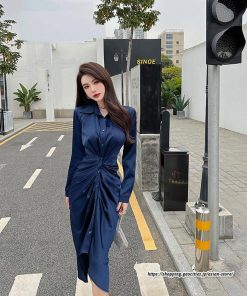 タイト | ワンピースタイトワンピース長袖 上品 セクシー高級感 ワンピース タイトワンピース シャツワンピース スリム 美ライン お呼ばれ エレガント シルエット