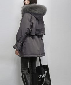 テーラードジャケット | フェイクダウンジャケット レディース