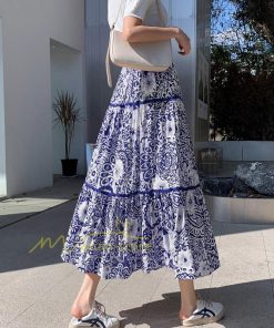 スカート | ロング 花柄 柔らか ボトムス レディース ロングマキシ丈 シンプル 無地 カジュアル 着痩せ コーデ 春 30代 秋20代 40代 夏 通勤通学 50代