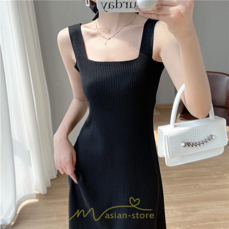 ニットワンピース | ワンピース ロングワンピース キャミワンピース ノースリーブワンピース ニット インナー 秋冬 可愛い おしゃれ デート 通勤 フェミニン お出かけ 通学