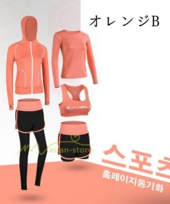 運動 | スポーツウェア レディース 【上下5点セット】セットアップ ヨガウェア ランニングウェア ウォーキング トレーニングウェア パンツ 春夏秋冬 部屋 フィットネス