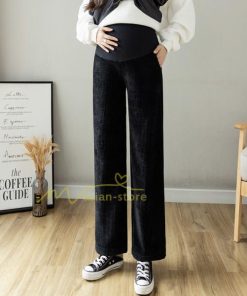 パンツ レギンス | マタニティパンツ 秋冬 暖かい プリーツパンツ 厚手 産前産後 調整可 ロングパンツ 妊婦パンツ 妊娠 マタニティウェア ゆったり 可愛い スリム 体型カバー
