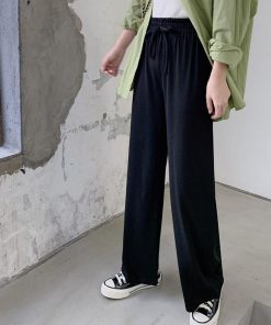 ワイドパンツ | ハイウエスト レディース ストレートパンツ 接触冷感 ロングパンツ ハイウエストサマーパンツ リラックスパンツ