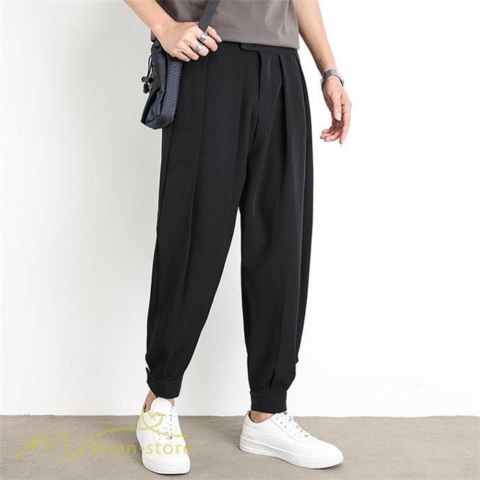 チノパン | テーパードパンツ メンズ 無地 ロング丈 夏新作 サマーパンツ 上品 ウエストゴム テーパード 春 夏 カジュアルパンツシンプル 上品 おしゃれ 秋 メンズスタイル