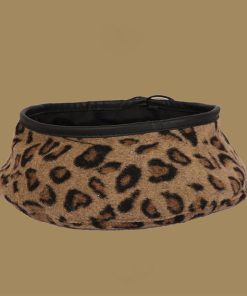 ベレー帽 | 起毛 レオパード柄 秋冬