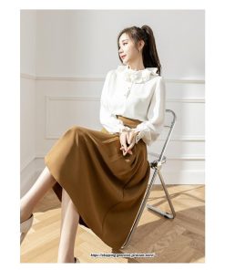 スカート | ロング丈 ミモレ丈 フレアロングAライン通勤 20代 30代 40代 50代 コーデ 着痩せ 高見え 送料無料 きれいめ