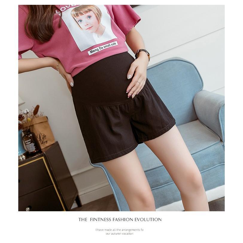 パンツ レギンス | マタニティパンツ コットン綿ショートパンツ ショーパン ボトムス 短ズボン マタニティウェア M L XXL アジャスター ゆったりカジュアル マタニティ服 XL