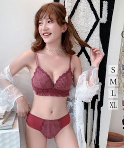 キャミソール | 下着 大人可愛い ランジェリー セット 美胸 ブラジャー ショーツ 上下セット セット ノンワイヤー 谷間