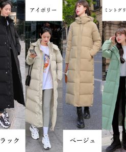 トレンチコート | フード付きキルティングコート レディース