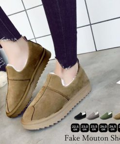 ショートブーツ | 蒸れない ムートンシューズ 裏ボア 靴 ブーツ ムートンブーツ もこもこ ショート 歩きやすい あったか レディース 靴 靴