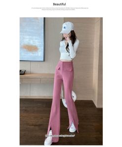 チノ・テーパード・ジョガー・スキニーパン | パンツ レディース 超美脚 スラックス フレアパンツ ロングパンツ ズボン ロングタイプパンツ 秋冬 タイトフレアハイウエスト ボトムス ズボン 送料無料