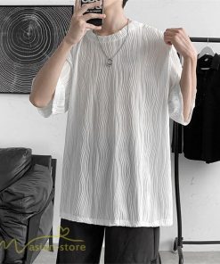 Tシャツ | Tシャツ メンズ カットソー 半袖丸首 シンプル ストライプ 夏新作 カッコウイイ メンズスタイル 上品 半袖 白 カジュアル 黒 クルーネック