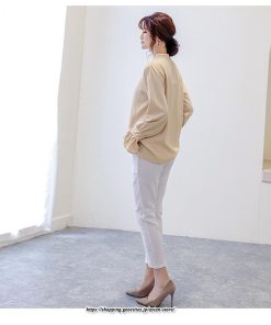 チノ・テーパード・ジョガー・スキニーパン | パンツ 九分丈 ボトムス リラックスパンツ レディース 体型カバー 大きいサイズ 可愛い 秋 冬 きれいめ おしゃれ 人気 カジュアル ベーシック シンプル ゆったり