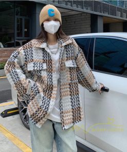 コート・ジャケット | ツイードジャケット レディース 30代 メンズ 男女兼用 長袖ジャケット ロング丈ツイードコート アウター 秋服 ゆったり 羽織り 大人 ジャケット 大きめ