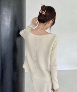 セットアップ | セットアップニット スカート レディース