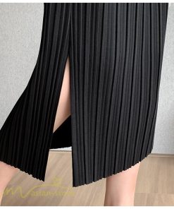 スカート | ロングレディース 無地 秋冬 コーデ カジュアル ウエストゴム きれいめ 可愛い 裾口スリット OL ビジネス 20代 30代 大人 40代 オフィス