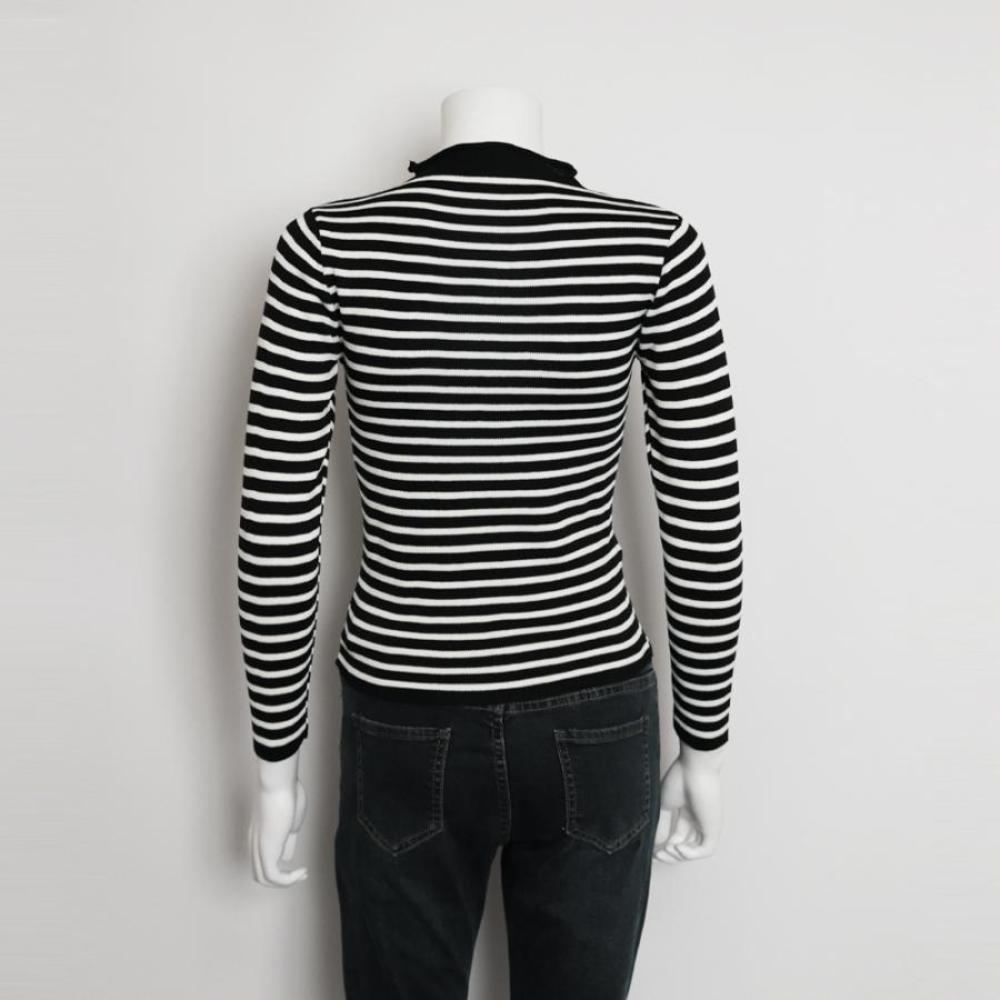 ニット・セーター | ボーダー柄 ニットセーター 長袖 6色