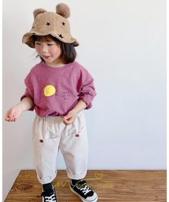 衣装 服 | 子供服 子ども服 こども服 キッズ ベビー 男の子 女の子 長ズボン ズボン パンツ ボトムス 可愛い 上品 カジュアル コットン 高品質 秋 春 男女兼用 ナチュラル