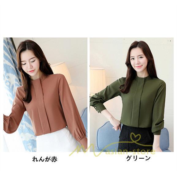 在庫ある | 短納期シフォンブラウスレディース 無地シャツ ビジネスブラウストップス オフィスフォーマルシャツブラウス 薄手 春夏衣装 通学通勤 エレガント 着痩せ OL