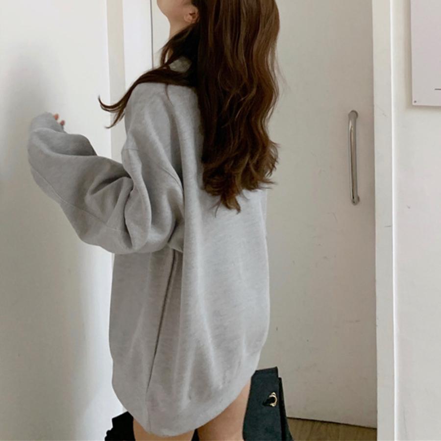 Tシャツ・カットソー | スウェット 裏起毛 英字ロゴ トレーナー