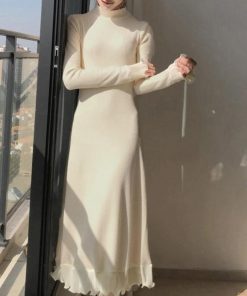 ワンピース | ニットロング レディース秋冬