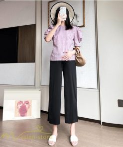 パンツ レギンス | マタニティ ワイドパンツ ガウチョパンツ 着痩せ 無地 着痩せ ゆったり マタニティパンツ パンツ マタニティウェア 日常 夏新作 おしゃれ サマー サマーパンツ
