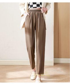 スラックス | スラックスパンツ レディース 九分丈 通勤 ストレートズボン ボトムス ビジネス おしゃれ オフィス フォーマル 美脚 ハイウエスト OL 着痩せ 就職