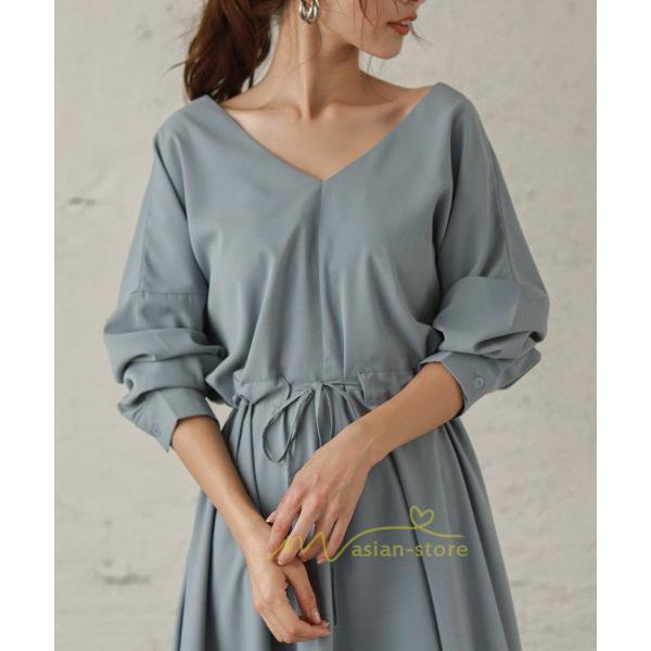 マキシ | 長袖ワンピース 秋物 レディース フレアワンピース ロングワンピース Aラインワンピース 30代40代 大人 揺れる ダンス 二次会 発表会 50代60代 お出かけ