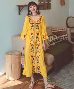 マキシ | ロングワンピース マキシワンピース エスニック リゾート ワンピ 長 カジュアル 大人 夏 秋 20代 30代 40代 ゆったり 体型カバー きれいめ Aライン 50代 着痩せ