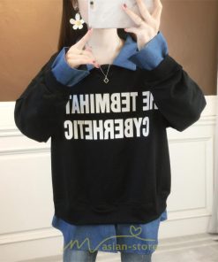 パーカー | トレーナー レディース 秋冬 コーデ 重ね着 切り替え カジュアル 着痩せ スウェット 可愛い 20代30代40代50代 カジュアル お出かけ オーバーサイズ
