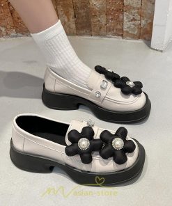 ローファー | 学生 女子 レディース 通学 通勤 学生靴 学校 軽量 花飾り 可愛い 上品 10代20代30代40代 フォーマル コンフォート 送料無料 キレイめ