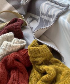 ニット・セーター | 韓国風 ケーブル編み ニット レディース