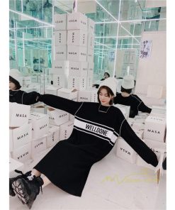 マキシ | 黒ワンピース 長袖ワンピース 秋物 レディース ロングワンピース ゆったり 大きいサイズ 裾スリット 30代40代 大人 ワンピース かわいい 通学通勤 20代50代