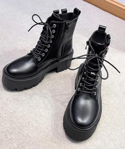 ショートブーツ | レースアップショートブーツストームブーツ