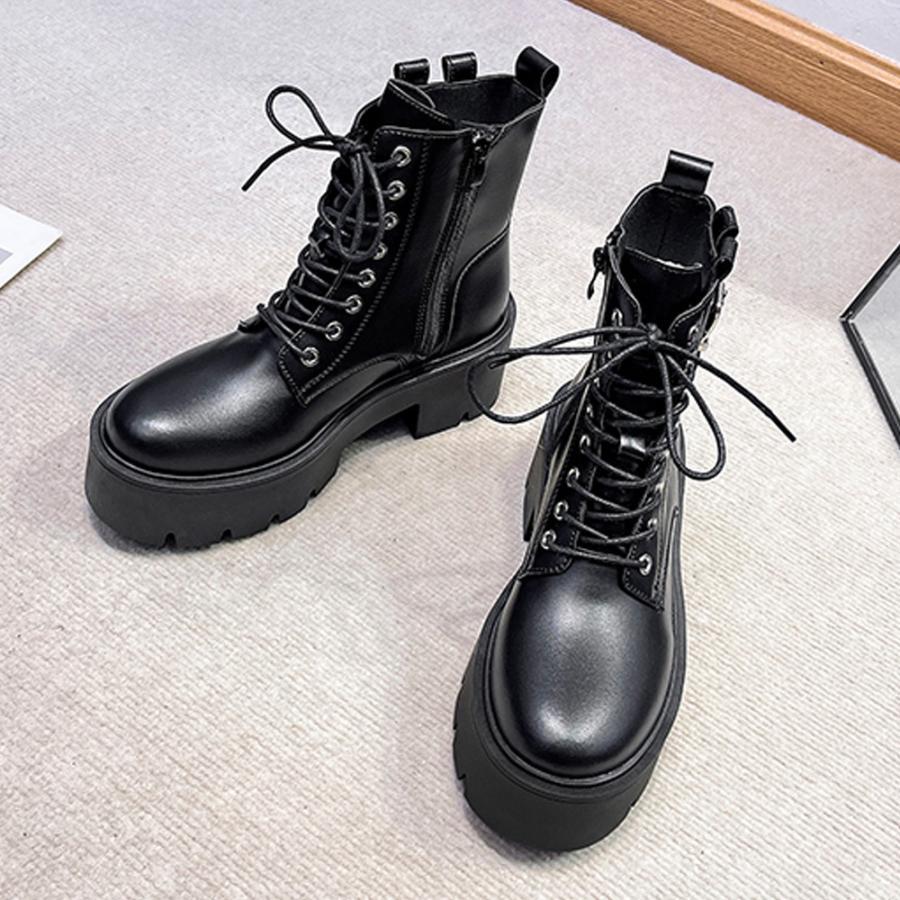 ショートブーツ | レースアップショートブーツストームブーツ