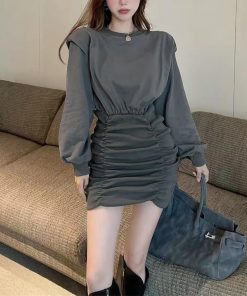 ワンピース | タイトシャーリング 韓国風