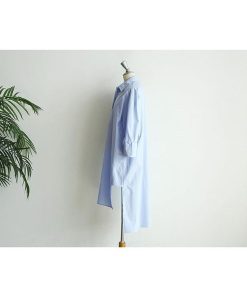 シャツ・ブラウス | ワンピース 秋服 レディース 長袖ワンピース シャツワンピース ロングシャツ ゆったり ブラウスシャツ 通学通勤 20代30代 40代50代 無地 トップス