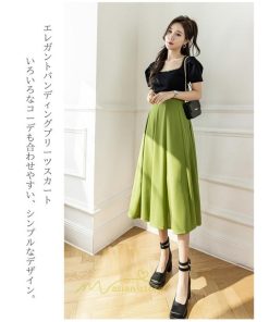 スカート | ロング丈 ボトムス レディース マキシ 上品 20代30代40代50代 カジュアル 通勤 通学 お出かけ 着痩せ 韓国風 エレガント 夏物 体系カバー 可愛い