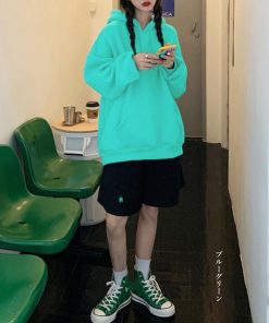 パーカ | 裏起毛パーカー レディース 韓国風秋冬