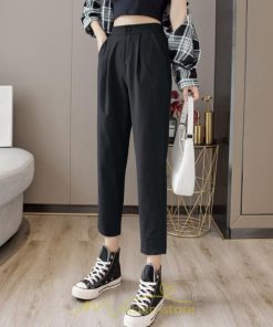 チノ・テーパード・ジョガー・スキニーパン | テーパードパンツ レディース ボトムス パンツ 麻綿風 チノパン 涼しい 接触冷感 ウエストゴム 夏パンツ 九分丈 春夏秋 可愛い 20代30代 無地 スリム 40代 大人