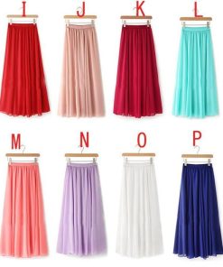 スカート | 夏ロング無地 フレア大人 ウエストゴム 涼しい レディース 夏服 揺れる 女っぽい 20代30代 可愛い ゆったり 40代50代 60代 ダンス