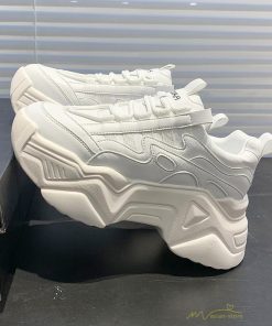 スニーカー | ダッドレディース 厚底 ファッション歩きやすい スポーツ 運動靴 ウォーキング シンプル 疲れない 美脚 無地 走れる