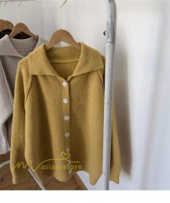 カーディガン | ニット2022秋冬 レディース 羽織り アウター フロントボタン 長袖 セーター ニット トップス 大人 無地 20代50代 通学通勤