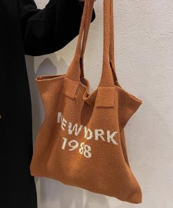 トートバッグ | ニット レディース 秋冬